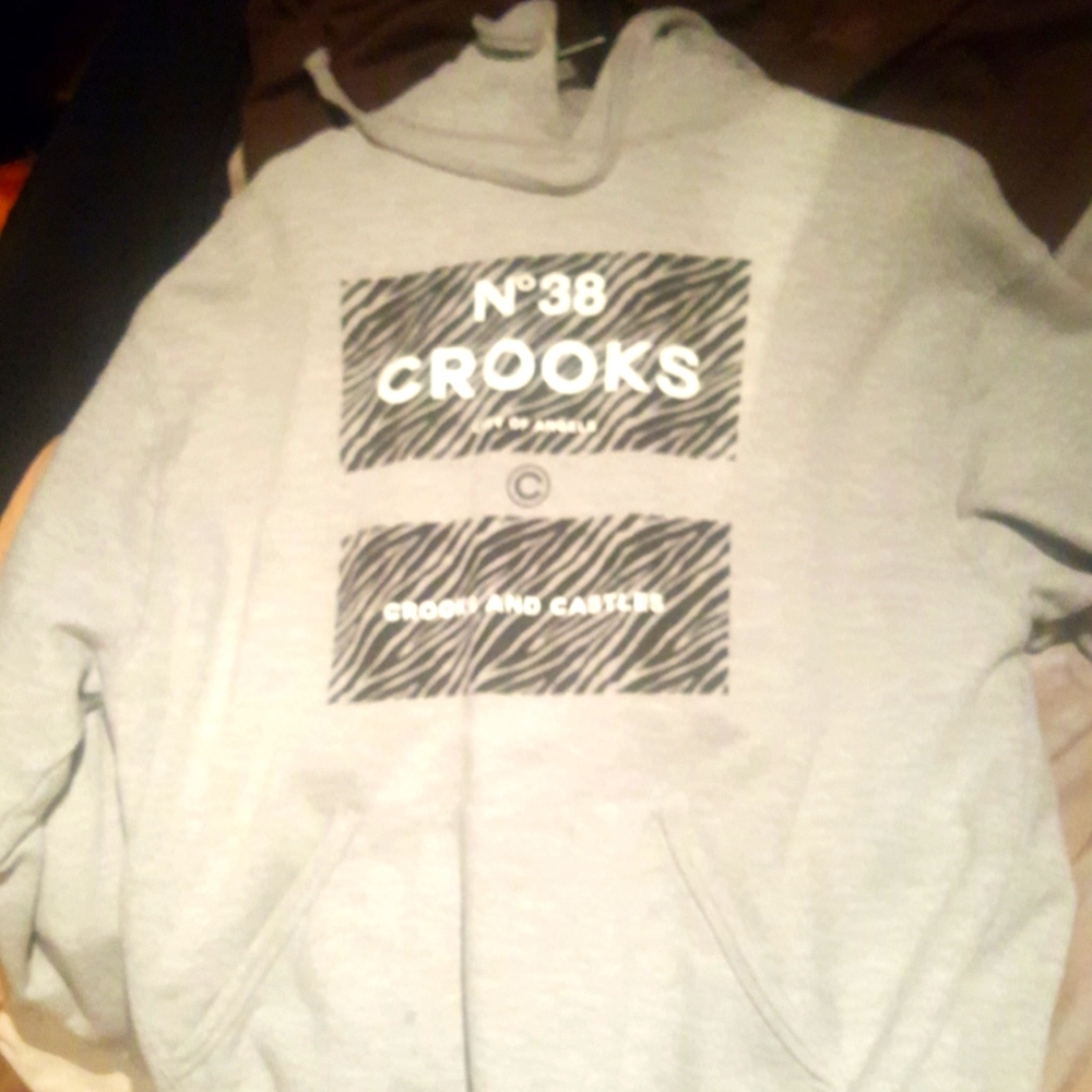 Hoodies crooks and castles grey